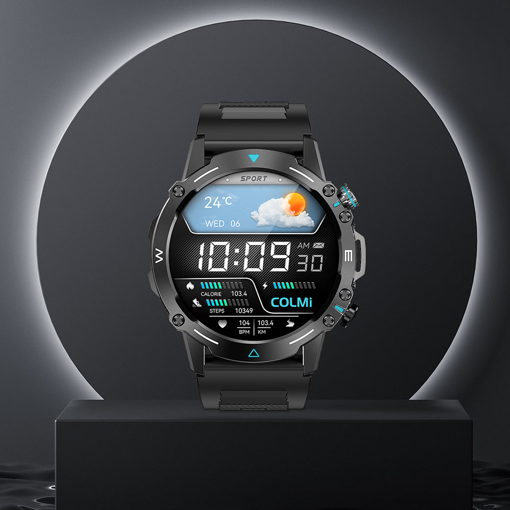 Colmi M42 nutikell AMOLED-ekraani, õhukese disaini, enam kui 100 spordirežiimi ja 10-päevase aku tööeaga.